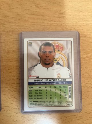 Pack Cartas Fútbol Rookies 05/06