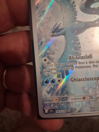 Articuno Illustrazione Rara 161/159