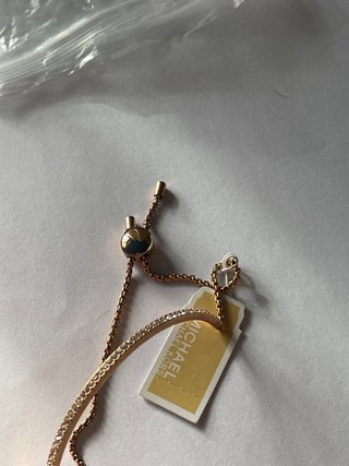 Pulsera Michael Kors Dorada Ajustable
