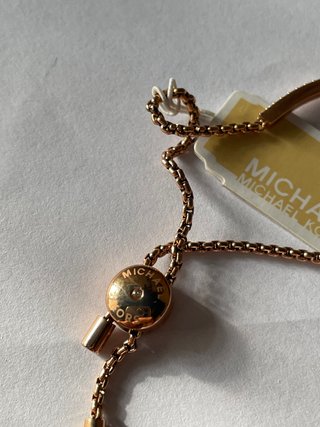 Pulsera Michael Kors Dorada Ajustable