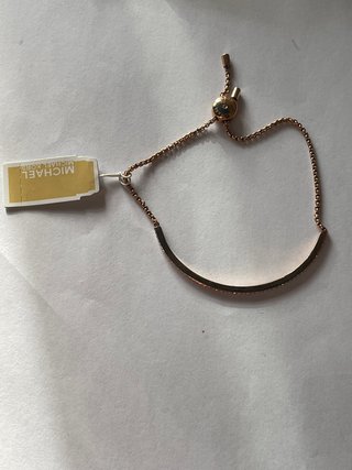 Pulsera Michael Kors Dorada Ajustable