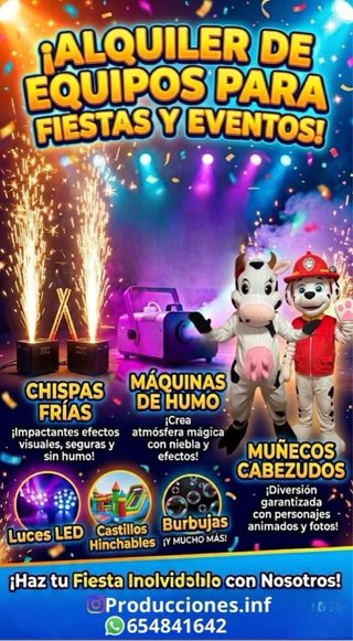 Máquina de Humo para Fiestas.