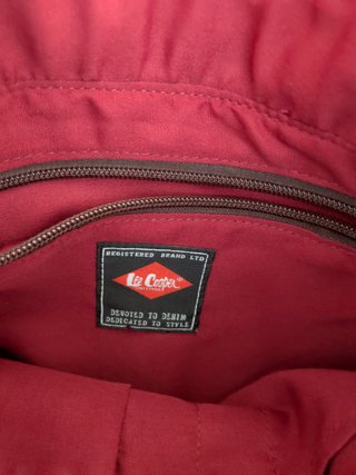 Bolso Bandolera Lee Cooper Azul y Marrón