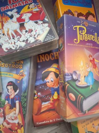 Lote Películas VHS Disney Clásicos