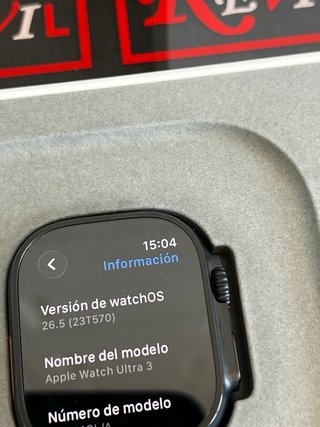 Apple Watch Ultra 3 49mm Wifi+Cell Negro/Gris