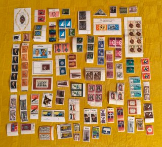 Lote sellos antiguos Alemania, DDR, etc.