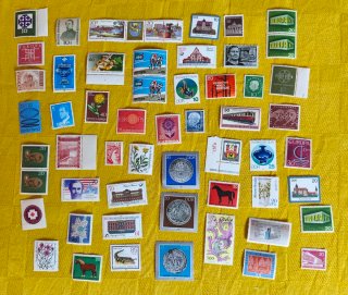 Lote sellos antiguos Alemania, DDR, etc.