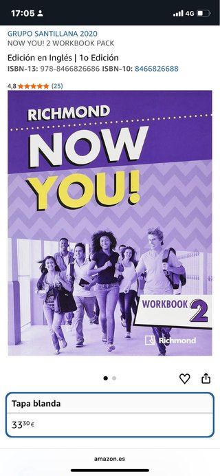 LIBROS INGLÉS NOW YOU! 2 STUDENT’S BOOK Y WORKBOOK