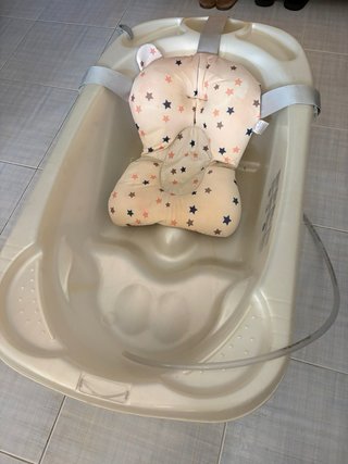 Bañera infantil con desagüe