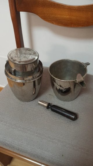 Cafetera Volteo Antigua + Hornillo (+100 años)