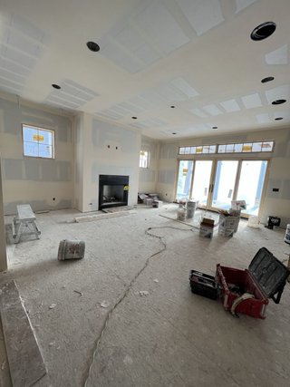 Pladur techo, habitación, división Reforma Pladur