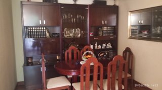 Mueble de salón+mueble de TV+6 sillas+mesa de come