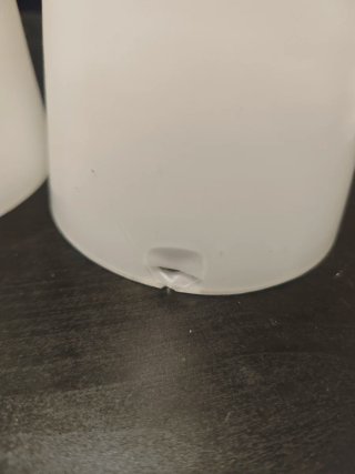 Tulipas de lámpara cristal