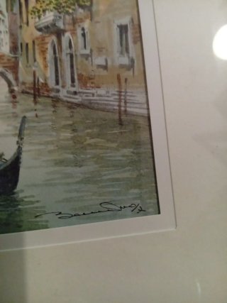 Quadro Bonazon Giovanni Venezia