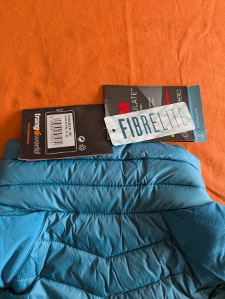 Chaqueta Trangoworld Ripera Fibra Azul