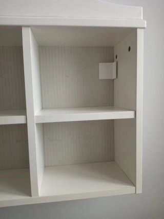 Estantería Pared Ikea Blanca