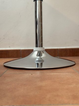 Mesa de Bar Ajustable Blanca