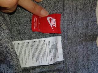 Pantaloni tuta Nike grigi melange