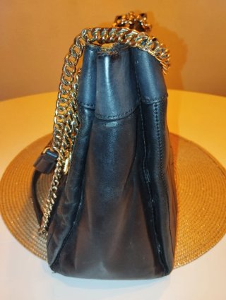 Bolso Michael Kors Negro y Plateado