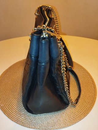 Bolso Michael Kors Negro y Plateado