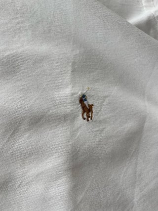Camisa Polo Ralph Lauren Blanca