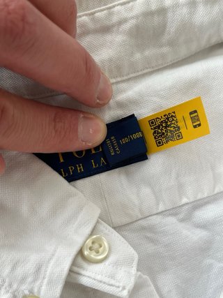 Camisa Polo Ralph Lauren Blanca
