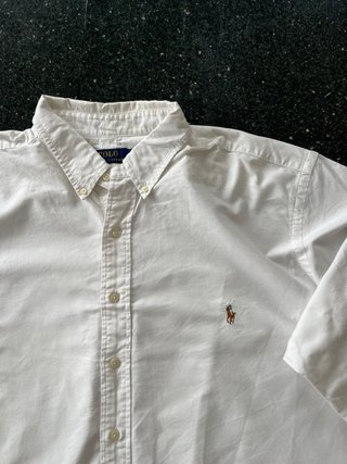 Camisa Polo Ralph Lauren Blanca