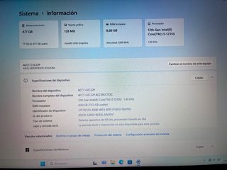 Ordenador ASUS Negro