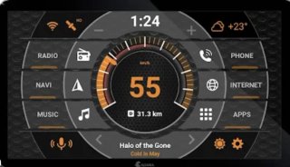 Pantalla Android Peugeot 407 y panel de control
