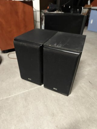 Pareja Altavoces KEF C3 Negros
