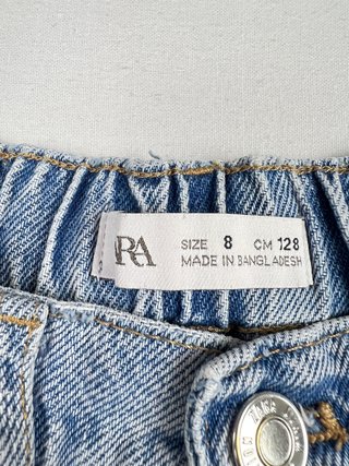 Zara Pantaloncini Jeans Bambina/Ragazza