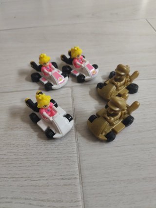 Mario Kart Burger King Figuras
