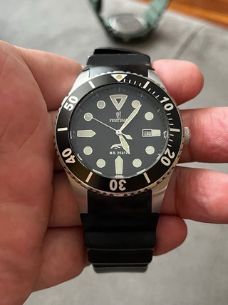Reloj Festina Diver 6693 Negro/Plata
