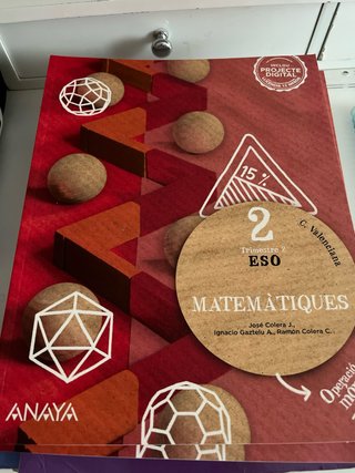 Libros de 2 de la eso matematicas