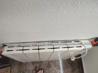 Radiador eléctrico blanco
