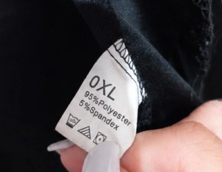 Blazer nero taglia XL
