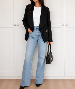 Blazer nero taglia XL