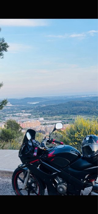 Honda CBR 125cc Sportbike Negra