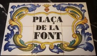 Encargos azulejos pintados a mano S.XVIII