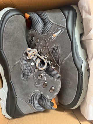 Scarpe U-Power grigie e arancioni