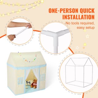 Tenda da Gioco per Bambini 1320 x 890 x 1520 mm