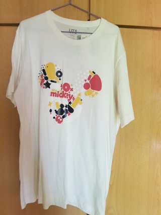 Camiseta Uniqlo Mickey Talla L