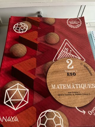Libro de matematicas 2 eso