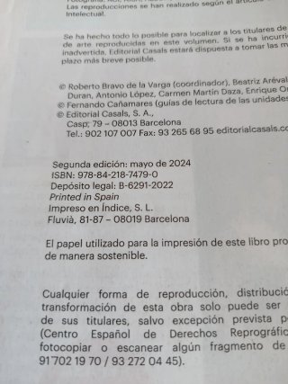 Literatura universal, Li Bachiller
