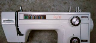 Máquina de coser Alfa, para reparar