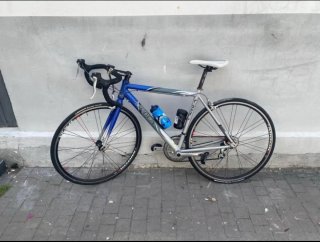 Bicicleta Orbea Azul y Plata
