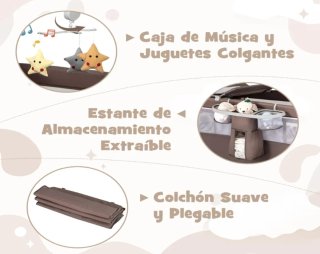 Cuna de Colecho y Cambiador NUEVA