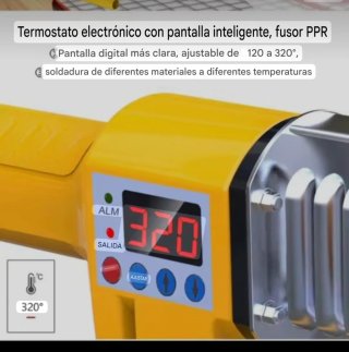 NUEVA!! Máquina soldar tubos plásticos fontanero