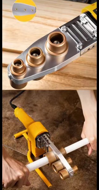 NUEVA!! Máquina soldar tubos plásticos fontanero