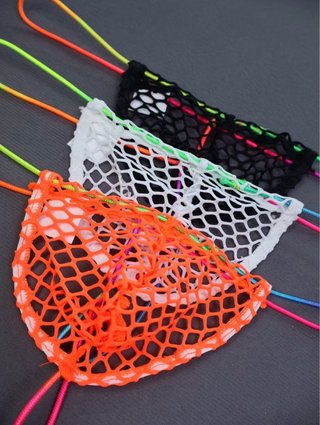 3 Tangas de Red Transparentes para Hombre - Tallas